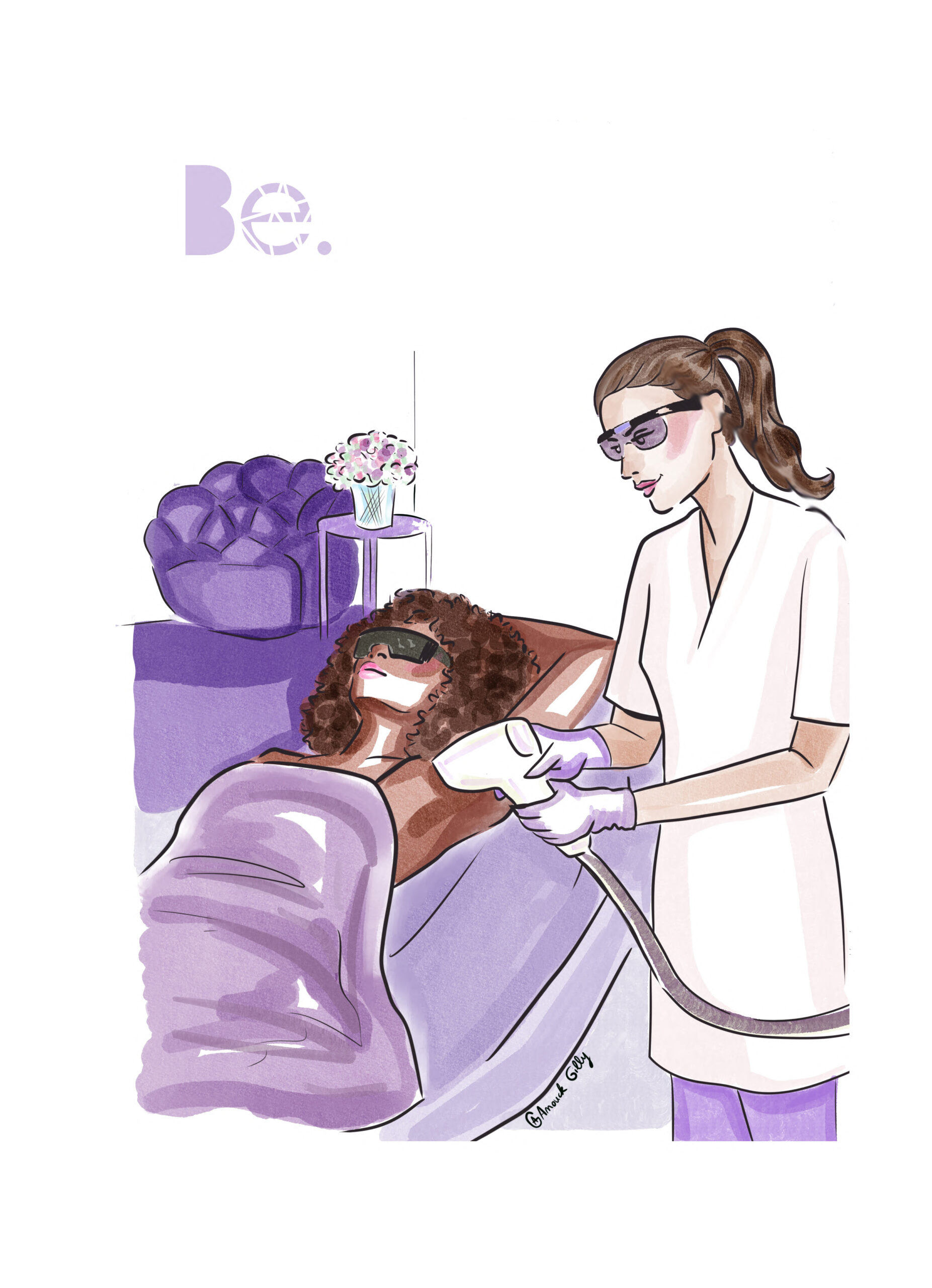 black skin laser hair removal